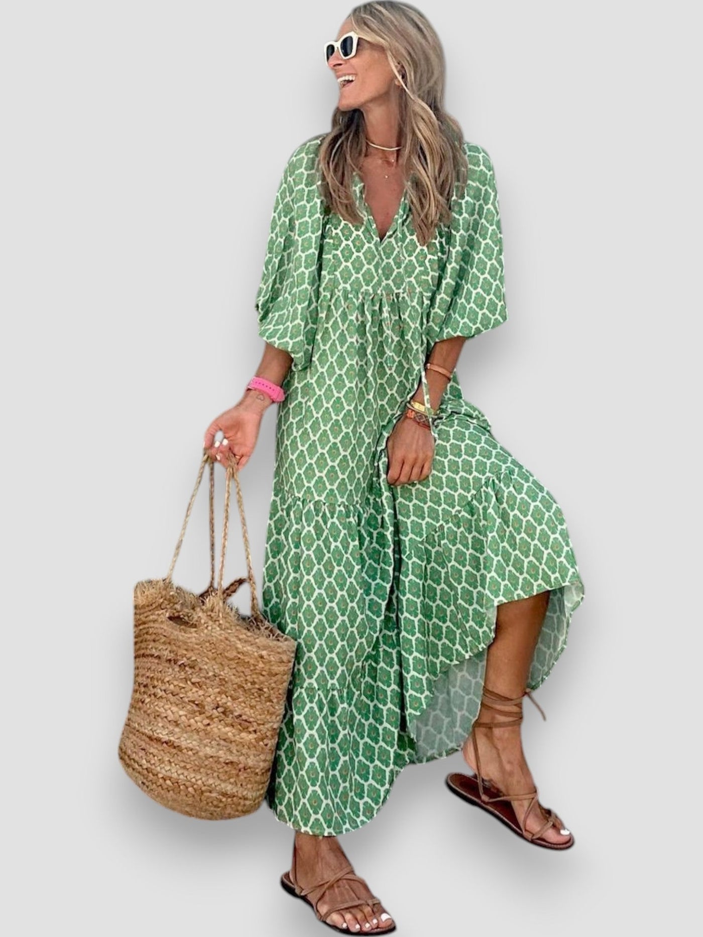 CAPRICE™ | Abito Estivo Stampato