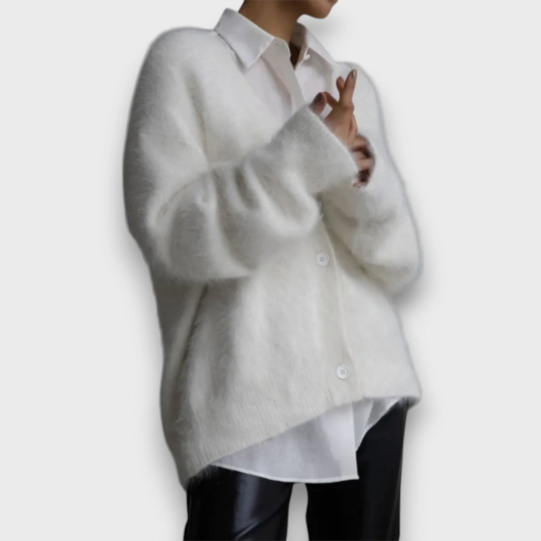 LARIA™ | Cardigan Morbido con Scollo a V