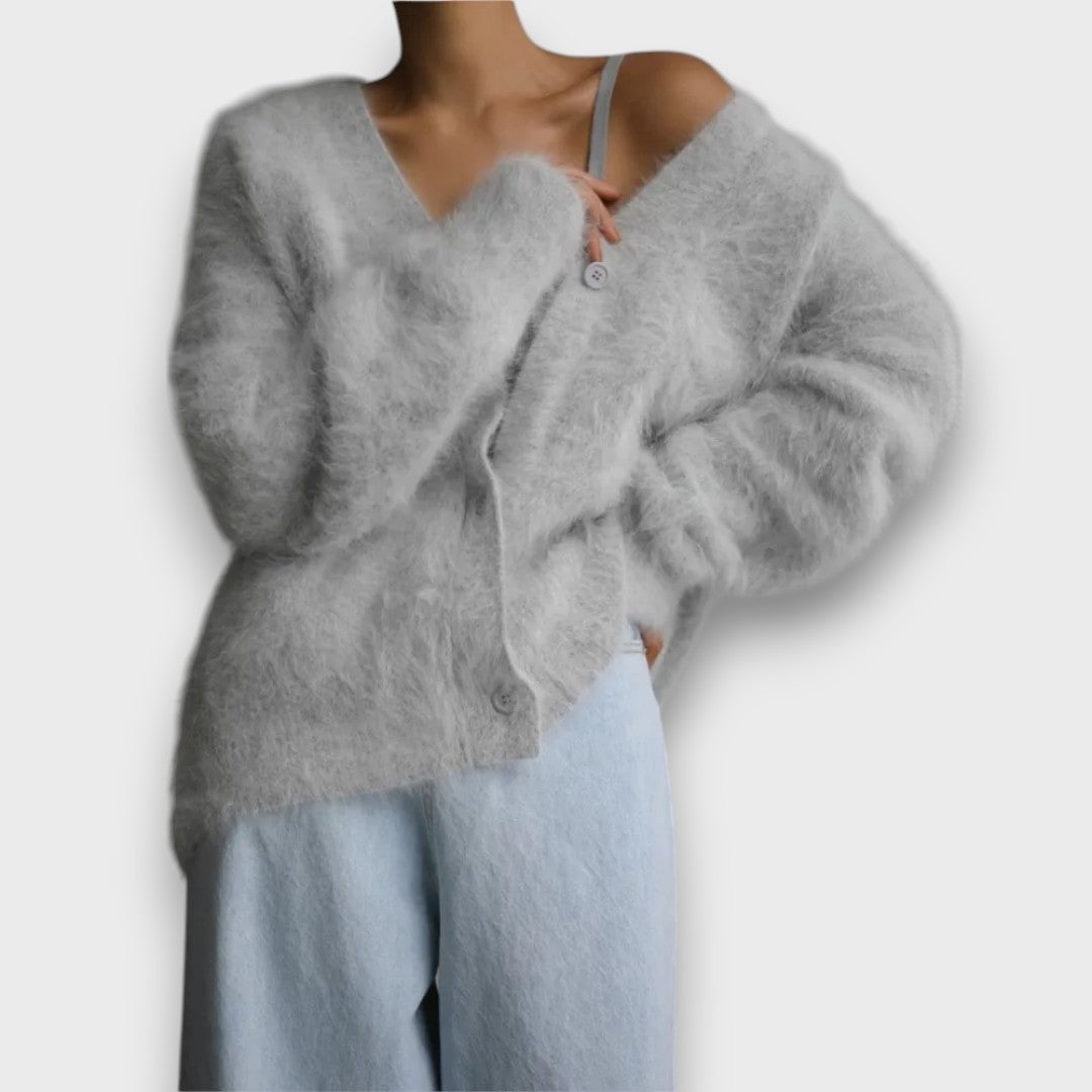 LARIA™ | Cardigan Morbido con Scollo a V