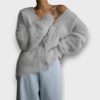 LARIA™ | Cardigan Morbido con Scollo a V