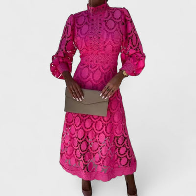 ÉLISE™ | Abito Romantico in Pizzo