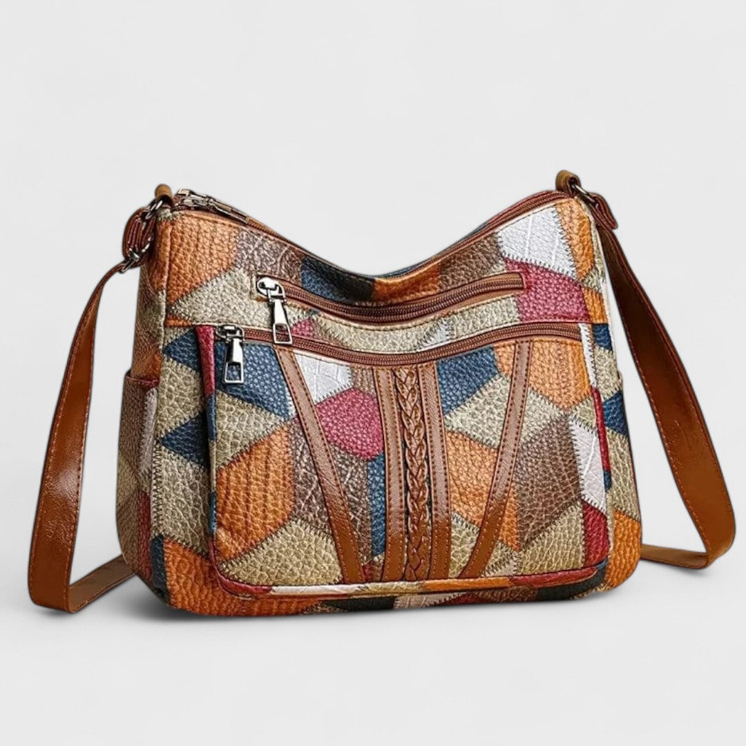 SOLARA™ | Borsa Patchwork Artistica e Funzionale