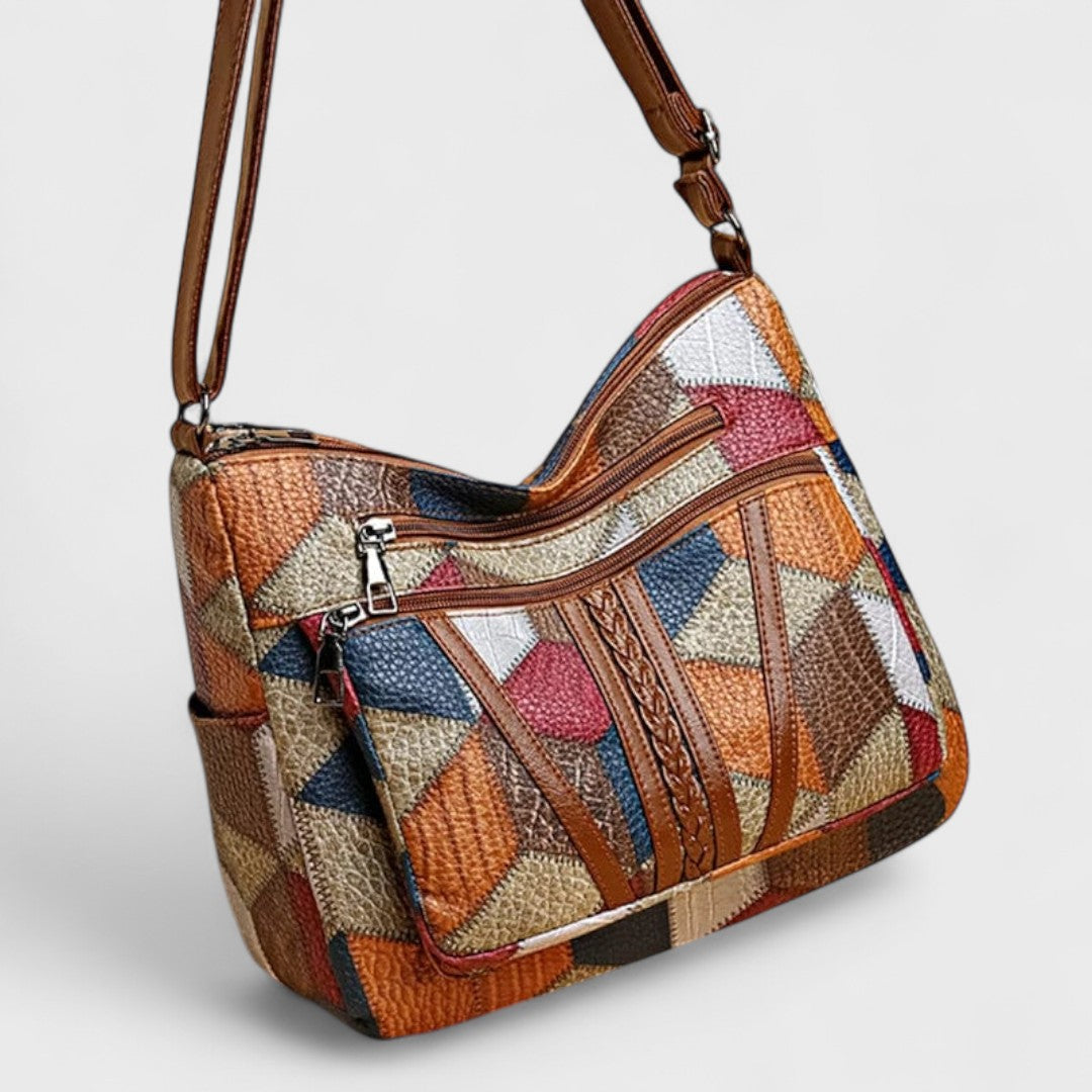 SOLARA™ | Borsa Patchwork Artistica e Funzionale