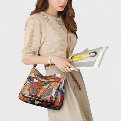 SOLARA™ | Borsa Patchwork Artistica e Funzionale
