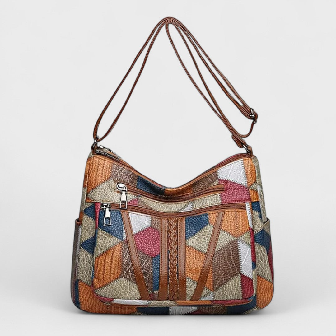 SOLARA™ | Borsa Patchwork Artistica e Funzionale