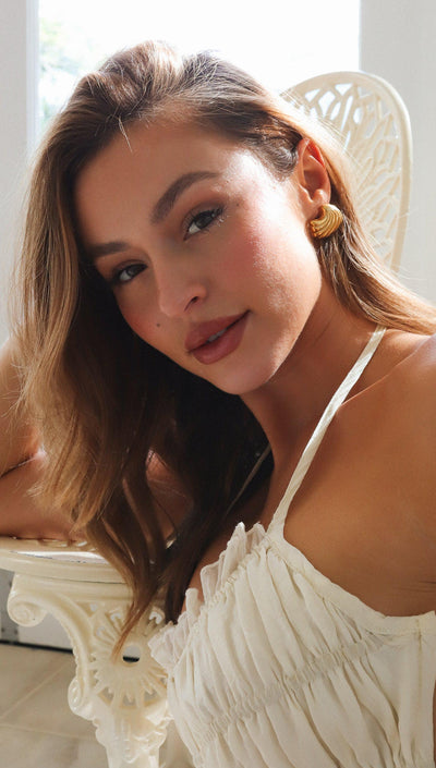 EMERY™ | Orecchini D'Oro A Conchiglia