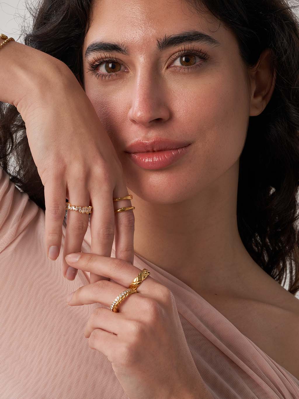 TAZALYETTE™ | Anello con Cubic Zirconia Elegante