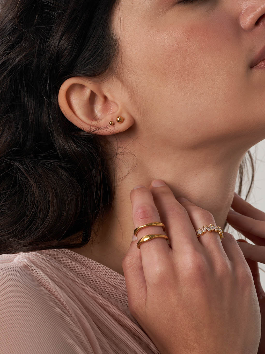 TAZALYETTE™ | Anello con Cubic Zirconia Elegante