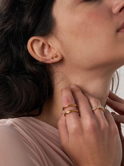 TAZALYETTE™ | Anello con Cubic Zirconia Elegante