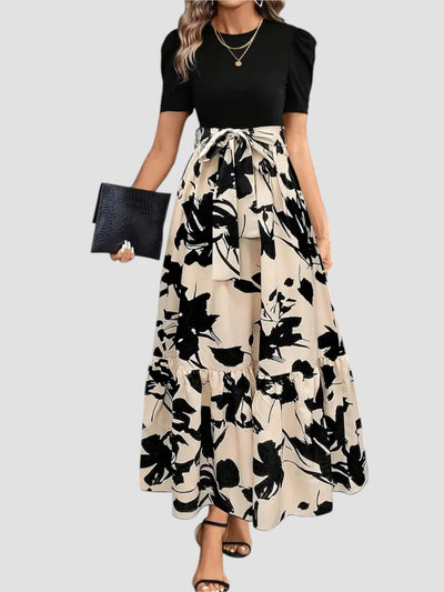 PAOLA™ | Abito Elegante con Stampa