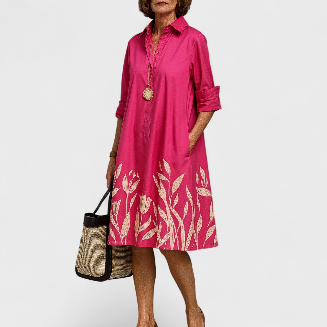 LIANE™ | Abito Midi Floreale