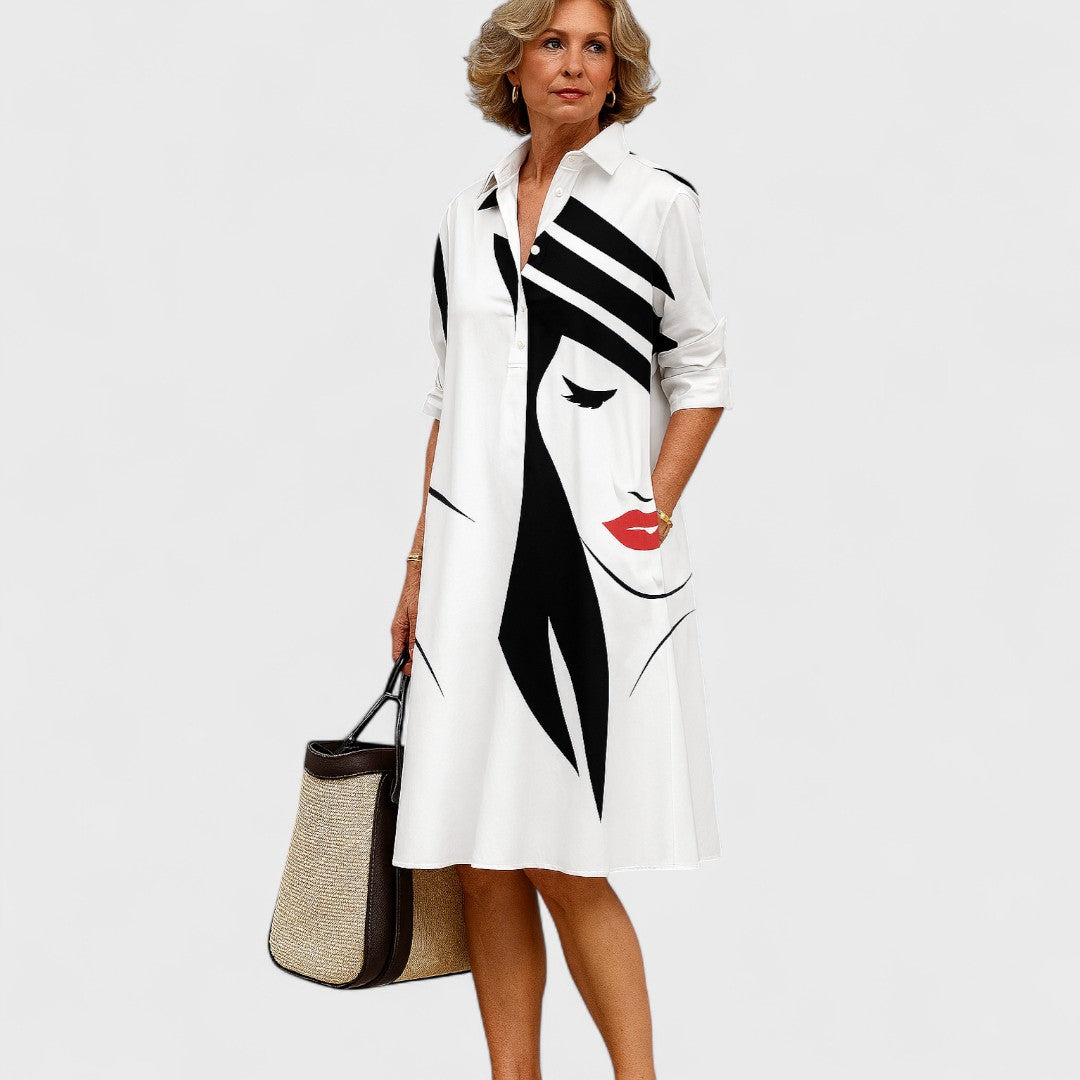 CLARA™ | Abito Chemisier Elegante