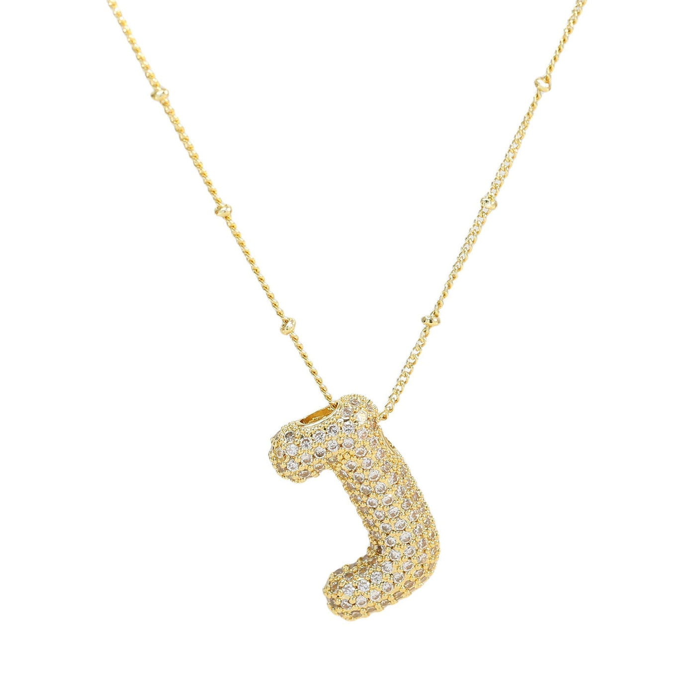 SAVANNAH™ | Collana con Lettera a Bolla in Zirconia