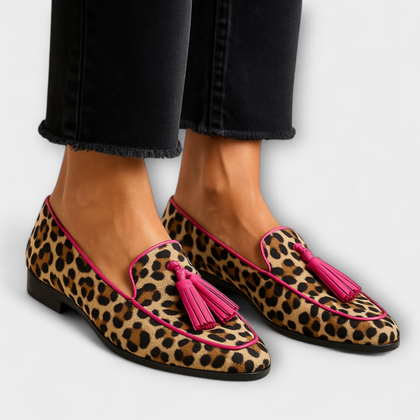 LANA™ | Pantofole con Nappine e Stampa Animalier