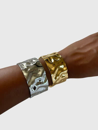 AUDREY™ | Bracciale Martellato Elegante