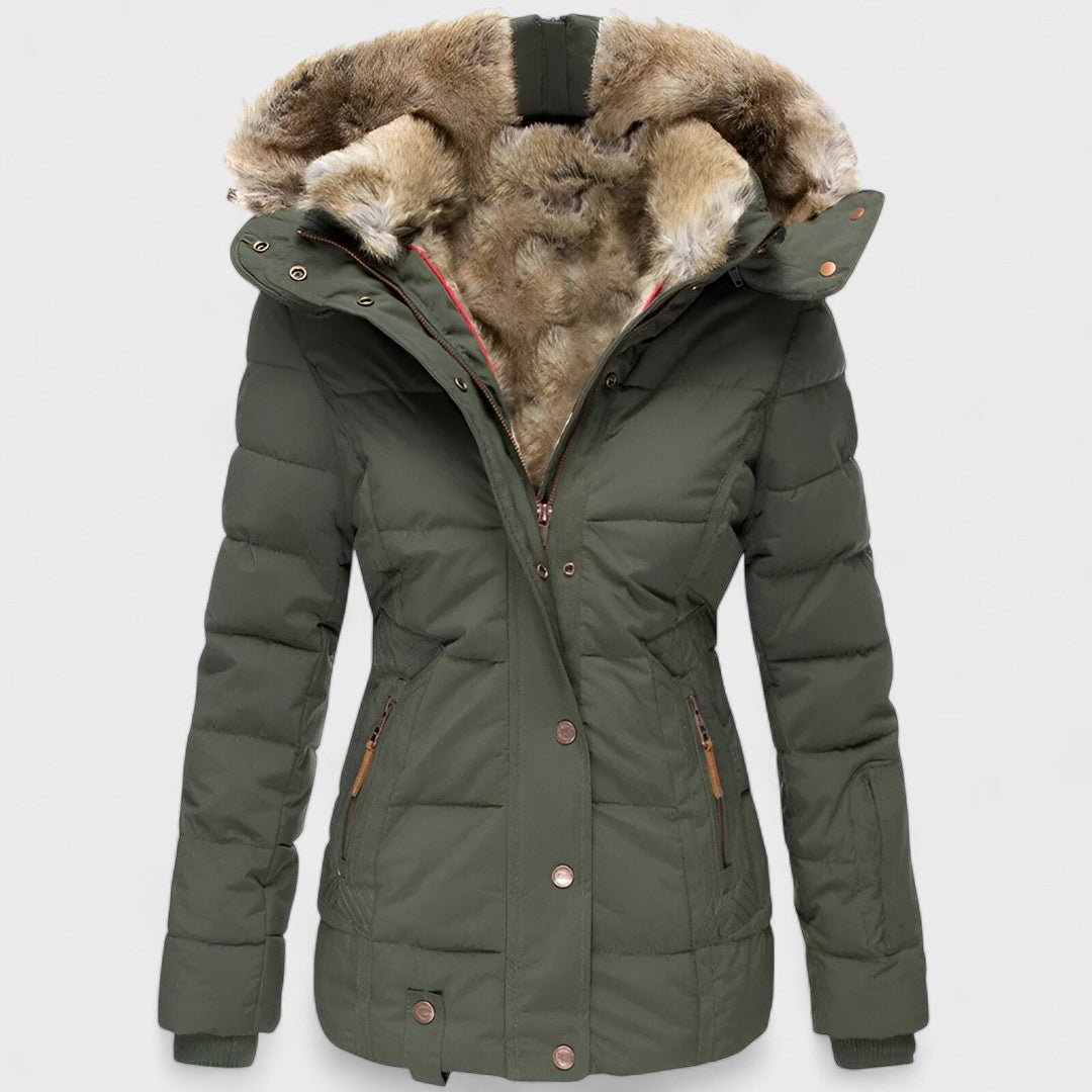 ANNAMARIE™ | Giacca Puffer Invernale con Cappuccio