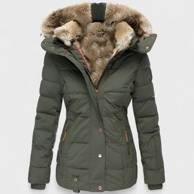 ANNAMARIE™ | Giacca Puffer Invernale con Cappuccio