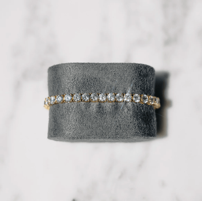 SYLWIA™ | Bracciale Tennis in Acciaio con Zirconia