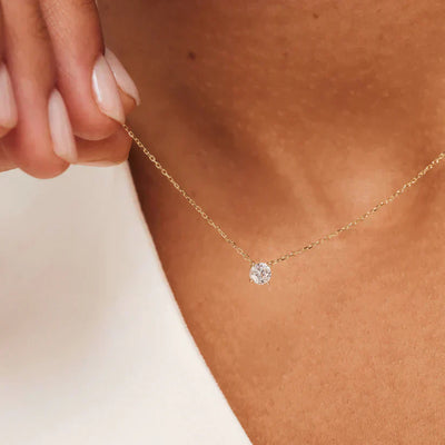 YSAVIENNA™ | Collana in Pietra Moissanite