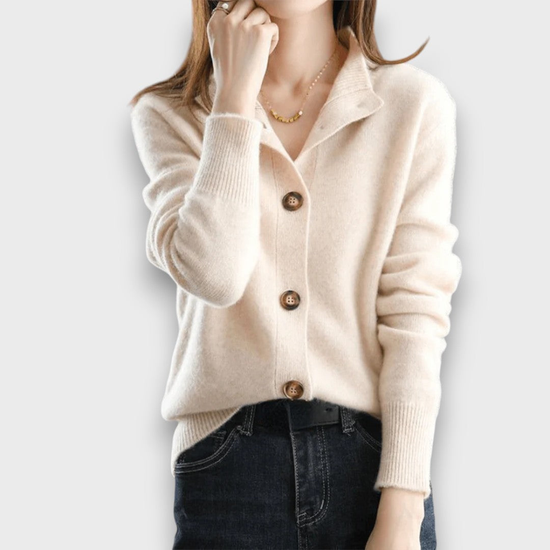 AMIRA™ | Cardigan Donna Elegante e Versatile