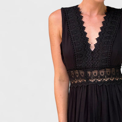 ISABELLA™ | Abito Midi in Pizzo