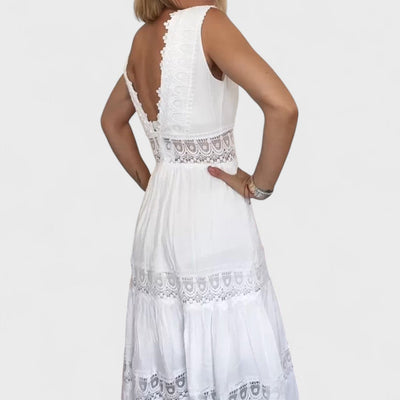 ISABELLA™ | Abito Midi in Pizzo