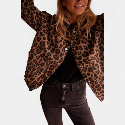 MARINA™ | Giacca Leopardata Oversize