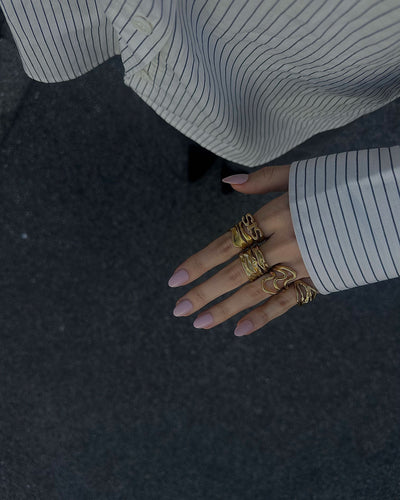 ALMAREINE™ | Anello Wave Luxe